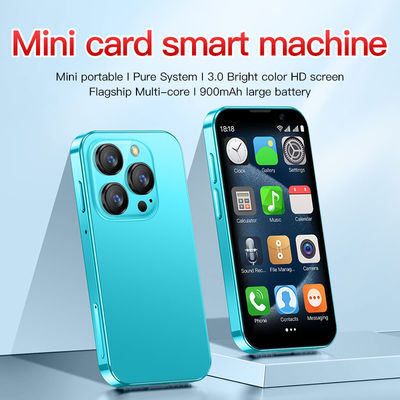 Bluetooth 4.0 Reconnaissance faciale Dual SIM Style classique XS18 Pro 3G 3.0' Mini Téléphone 2+16GB