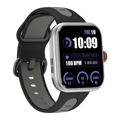 Un bon prix. Moniteur intelligent GPS intégré 1,78' AMOLED HD Affichage Bluetooth Appel argenté en ligne