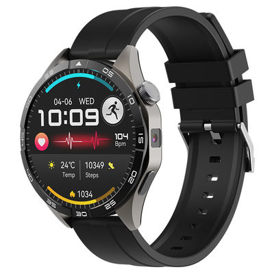 4G Smart Watch Écran de 1,43 pouce 780mAh Batterie 8,1 Android Rapide cardiaque des appels mondiaux IP67 étanche
