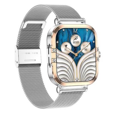 Recherche par téléphone Écran tactile Smart Watch Prévisions météo Contrôle de musique