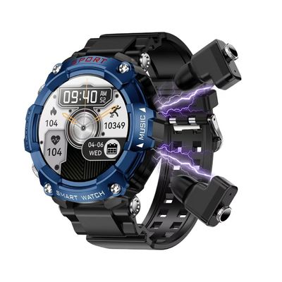 Un bon prix. Écouteurs sans fil et musique locale Bracelet intelligent TWS Smart Watch avec MIC et capteur G intégrés en ligne