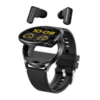 TWS écouteurs Bluetooth Smartwatch Design élégant Chargement magnétique TWS écouteurs Smartwatch