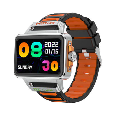 Montres intelligentes quadrilatérales multilingues avec charge magnétique