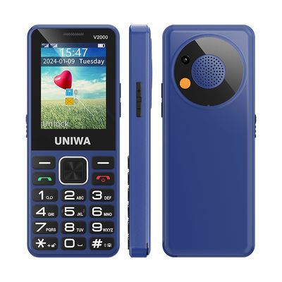 2.4 pouces IPS Display Écran Téléphone portable pour personnes âgées 1700mAh Batterie Téléphone portable pour personnes âgées
