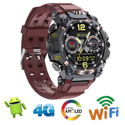 4G Android 8.1 HD Double caméra Quad Core Smart Watch Globale WIFI IP68 Pour les adolescents