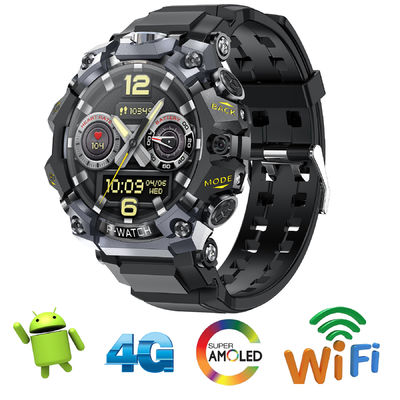 Mode multi sport 4G montre intelligente pour l'extérieur montre imperméable à l'eau pour l'exploration et le fitness