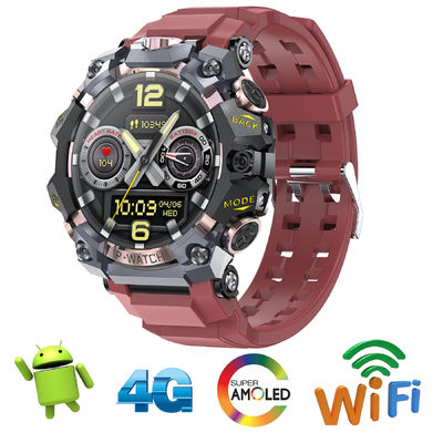 Montres intelligentes extérieures 4G Montres intelligentes de suivi de forme physique Android 8.1 OS avec bandes de fréquences globales