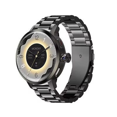 DM82 4G Smart Watch Écran tactile Android Smart Watch Quad Cord CPU Capteur de fréquence cardiaque