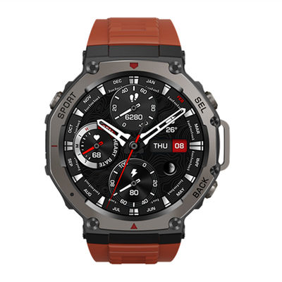 DM58-GPS Zinc Alloy GPS Smart Watch 5ATM BLE 5.3 500mAh Batterie Horloge de sport étanche