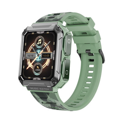 TWS Smart Watch avec écouteur sans fil et musique locale Bracelet intelligent et fonctionnalités avancées
