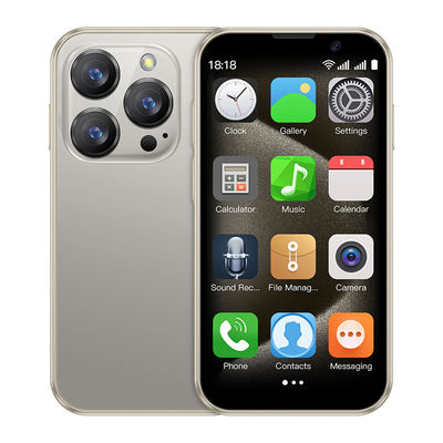 Un bon prix. Mini 3G Smartphone SOYES XS18 Pro Mini Smartphone avec Android 8.1 et carte SIM double en mode veille en ligne