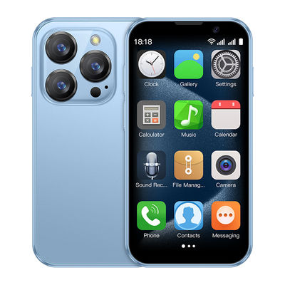 Mini Smartphone 3G avec design en verre Nami Meatal et support multilingue pour l'accessibilité mondiale