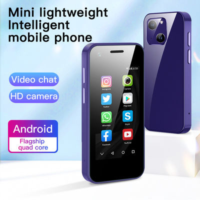 Un bon prix. Mini 3G Smart Phone XS13 PRO 2+16GB Android 9.0 2.5'Écran type-c à double carte en ligne