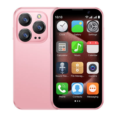 3G Mini Phone Nouveau XS18 Pro 3G Bluetooth 4.0 Reconnaissance faciale 2 Go + 16 Go