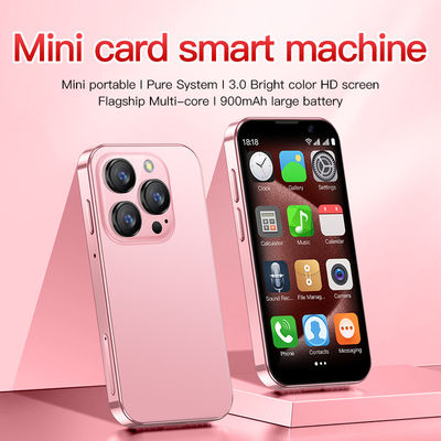 Un bon prix. 3.0''Mini Phone 2+16GB Bluetooth 4.0 reconnaissance faciale double carte SIM style XS18 Pro 3G en ligne