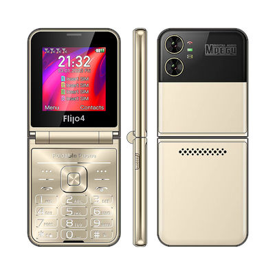 UNIWA F265 Téléphones pliables pour les personnes âgées 2.55' TFT Display Multi Langue