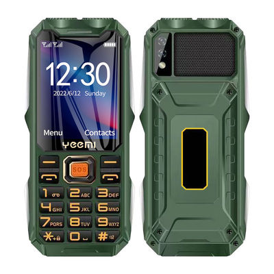 YEMI Q8 2G Fonction de téléphone 9 Numéros SOS Téléphone portable pour les personnes âgées étanche