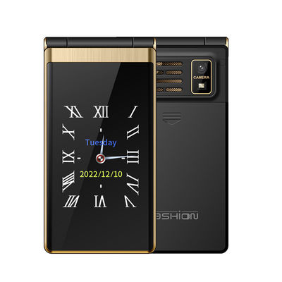 Dual SIM MTK Dual Display Flip Phone Mp4 High Speed Yeemi M1 2G Téléphone intelligent