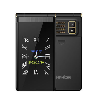 Yeemi M1 GSM 2G Dual SIM Dual écran téléphonique pliable MTK Micro USB 2,8 pouces