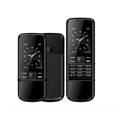 Nouveau classique 8800 Slider Téléphone portable 2,4 pouces Écran 2G GSM Dual SIM Bluetooth