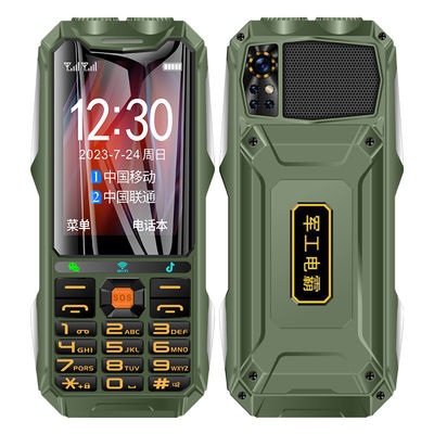 Q9+ 4G Téléphones cellulaires adaptés aux personnes âgées Bluetooth SOS 5400mAh Backup longue batterie