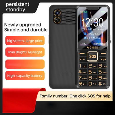 Un bon prix. Déverrouillez le téléphone portable GSM 2G double carte SOS lampe de poche 2500mAh batterie 2,4 pouces en ligne