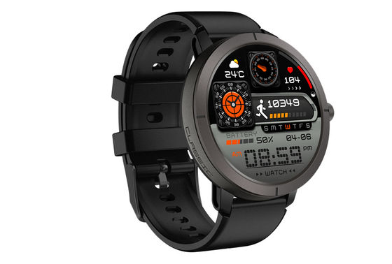 GNSS à double bande intégrée 466*466 Compasse militaire Bluetooth Appel Sport Smartwatch 1 bouton et 5ATM imperméable à l'eau pour les hommes