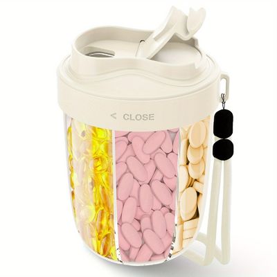 Un bon prix. 1pc 7 compartiments organiseur de pilule portable avec plastique sans BPA en ligne