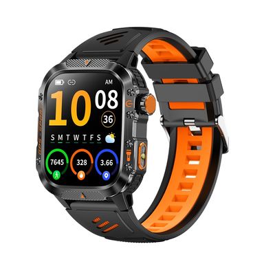 Un bon prix. Montre connectée de sport GPS 2.01'' Écran IPS Bluetooth Appel Altimètre Baromètre Boussole Lampe de poche LED en ligne