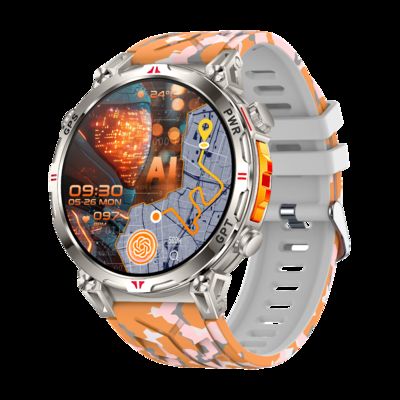Un bon prix. KC93 Smartwatch GPS AMOLED 650Mah 3ATM Résistant à l'eau suivi de la condition physique en ligne