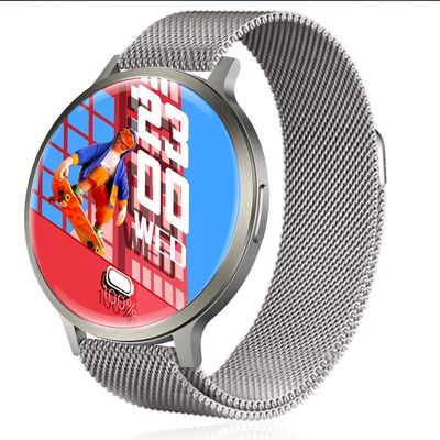 Un bon prix. Montre connectée avec appels Bluetooth, 400mAh, cadran, écran AMOLED HD 1,73 pouces 466*466 en ligne