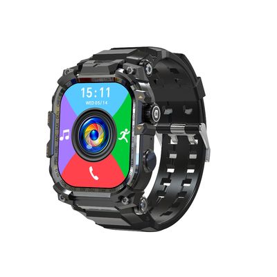 Un bon prix. Q888 Montre connectée Android 8.1 pour hommes GPS 3+32 Go Caméra rotative HD Carte SIM 4G WIFI sans fil en ligne
