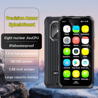 Un bon prix. IPS Android12 6+128GB 3000mAh MAXO Rugged Smartphone IP68 Mini Waterproof 3.88 '' en ligne
