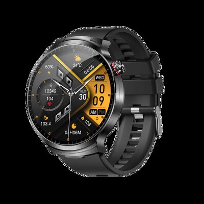 Un bon prix. Montre connectée 2 en 1 intégrée avec des écouteurs sans fil et équipée d'un moniteur de fréquence cardiaque en ligne