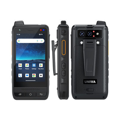 F400 Walkie Talkie 4G PDA robuste Android15 4' 4+64GB 2.5W Grand haut-parleur 4350mAh PoC SOS NFC