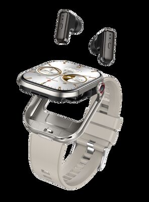 T99 TWS Smart Watch Écouteurs sans fil BT5.0 Bluetooth appel IP67 étanche à l'eau 300mAh