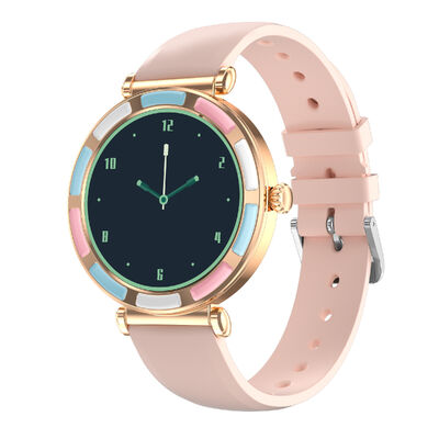Femmes Smart Watch Sport Fitness BT Appel numérique Smartwatch femme Moniteur de fréquence cardiaque