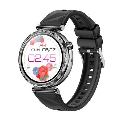 1.43 pouces AMOLED écran rond 280mAh batterie IP67 vie montre intelligente étanche