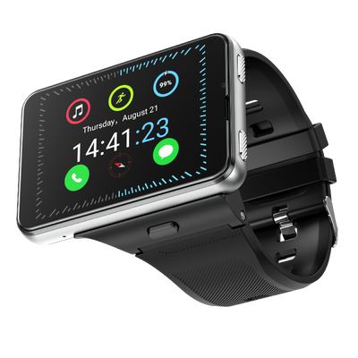 Un bon prix. Montre intelligente avec carte SIM 4G, 6 Go + 128 Go, Android, appel téléphonique, Bluetooth, GPS en ligne