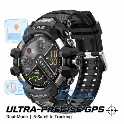Un bon prix. GPS Sport Smart Watch Carte hors ligne 2 Go 10ATM Compas étanche 1,43 