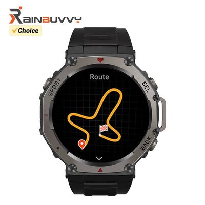 Un bon prix. 2026 DM58 Montre Connectée GPS 1.43'' HD AMOLED Étanche 5ATM Fréquence 6 intégrée en ligne
