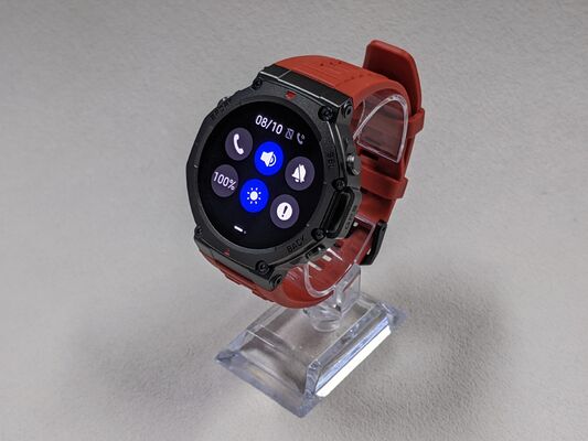 Montre Connectée GPS Étanche 5ATM Intégrée 6 Fréquences Sports de Plein Air AMOLED HD 1.43''