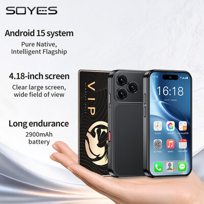 Un bon prix. Mini Smartphone 4G avec écran Sharp Incell de 4,18 pouces, processeur Octa Core, Android 15 en ligne