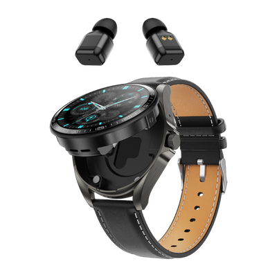 Dual Bluetooth Smart Watch avec fonction d'appel et moniteur de santé