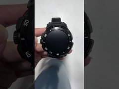Montres intelligentes imperméables à l'eau IP67 avec TWS associé à un capteur de fréquence cardiaque pour Android et IOS