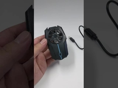 Ventilateur de refroidissement pour téléphone portable F15, radiateur refroidi par air, clip arrière, refroidisseur de jeu pour iPhone Android PUBG Gamin
