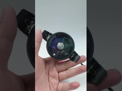 Radiateur arrière à clipser pour smartphone GT30 pour PUBG, refroidisseur de jeu avec lumière RGB colorée et fraîche