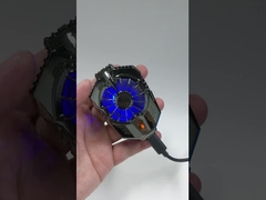 X20 Système de téléphonie mobile de type-C, enregistreur arrière, semi-conducteur, ventilateur de refroidissement, radiateur pour le jeu PUBG, refroidisseur pour le jeu