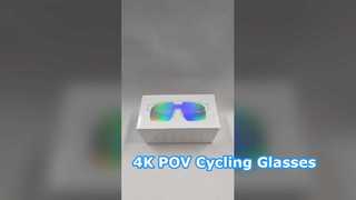 Artificielle intelligente lunettes de cyclisme Q01 Caméra vidéo enregistrement en temps réel Traduction de la protection UV Sports