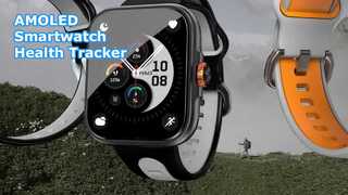 S216 montre intelligente surveillance de la santé montre GPS Bluetooth appel intégré 1.78 ''écran AMOLED étanche